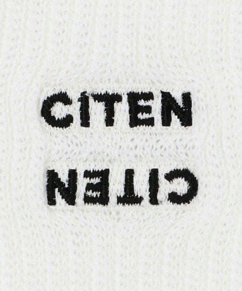 CITEN(シテン)の「<CITEN>CITEN刺繍ソックス(ソックス/靴下・レディース・ロイヤルブルー/ホワイト/ライトグレー・FREE)」の7枚目の写真