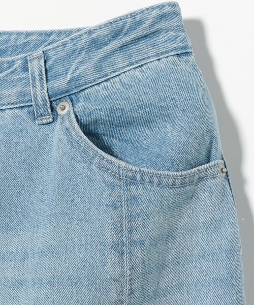 BEAUTY&YOUTH UNITED ARROWS(ビューティーアンドユースユナイテッドアローズ)の「コットンデニム フロントスリット ロングスカート(デニムスカート・レディース・ライトブルー/ブラック・M/S)」の16枚目の写真