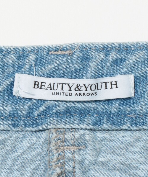 BEAUTY&YOUTH UNITED ARROWS(ビューティーアンドユースユナイテッドアローズ)の「コットンデニム フロントスリット ロングスカート(デニムスカート・レディース・ライトブルー/ブラック・M/S)」の20枚目の写真