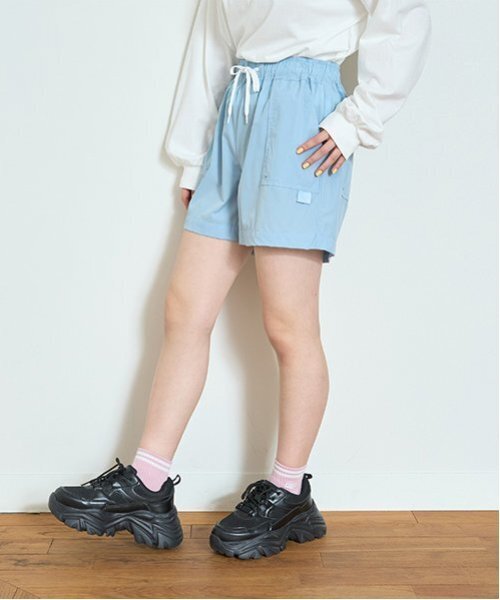 LOVETOXIC(ラブトキシック)の「【LTXC】【水陸両用/ストレッチ】【GOODPRICE】パンツ(その他パンツ・キッズ・グレー/ブラック/サックスブルー/ネイビー・M:150cm/L:160cm/S:140cm)」の5枚目の写真
