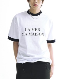 LA MER MA MAISONのLMMM Ringer Tee LA MER MA MAISON(ラメルマメゾン)の「LA MER MA MAISON/LMMM