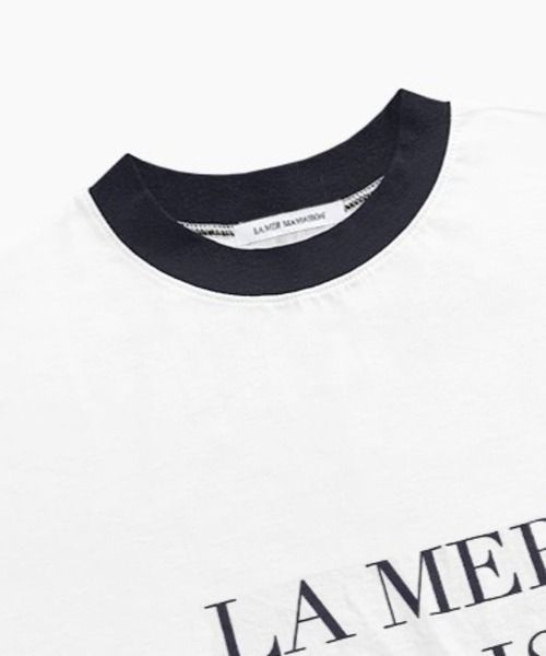LA MER MA MAISONのLMMM Ringer Tee LA MER MA MAISON（ラメルマメゾン）の「LA MER MA MAISON／LMMM