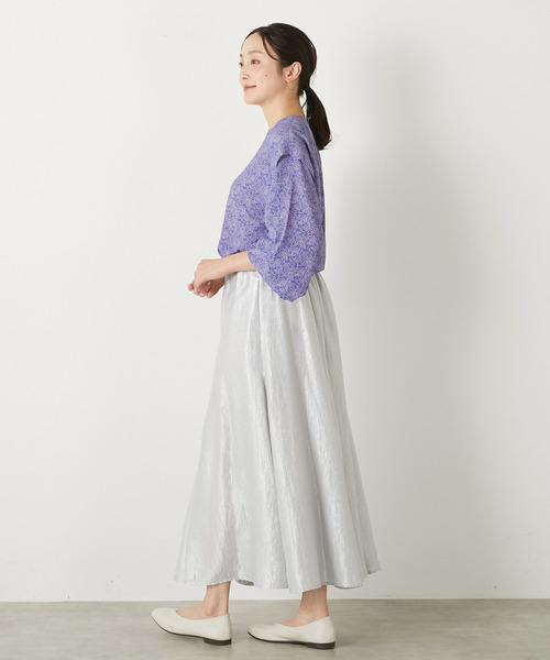 MELROSE claire（メルローズ クレール）の「【ペイズリープリントショルダータックブラウス】（シャツ/ブラウス・レディース・ブラック/ブルー/イエロー・FREE）」の11枚目の写真