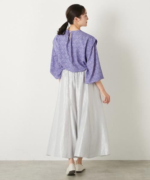 MELROSE claire（メルローズ クレール）の「【ペイズリープリントショルダータックブラウス】（シャツ/ブラウス・レディース・ブラック/ブルー/イエロー・FREE）」の12枚目の写真