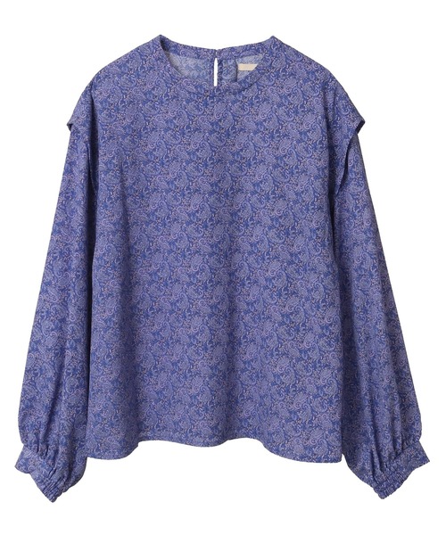 MELROSE claire（メルローズ クレール）の「【ペイズリープリントショルダータックブラウス】（シャツ/ブラウス・レディース・ブラック/ブルー/イエロー・FREE）」の15枚目の写真
