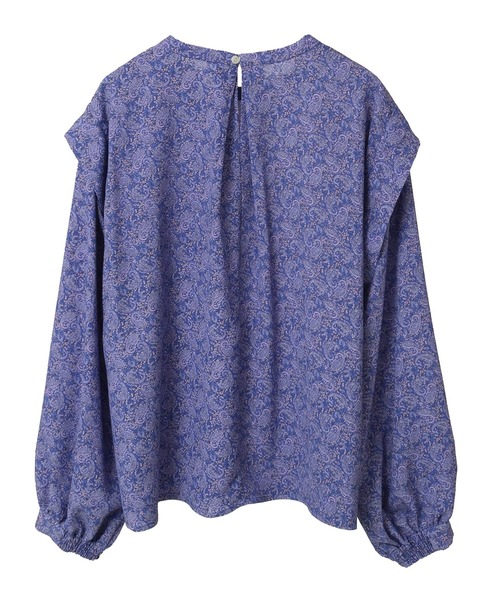 MELROSE claire（メルローズ クレール）の「【ペイズリープリントショルダータックブラウス】（シャツ/ブラウス・レディース・ブラック/ブルー/イエロー・FREE）」の16枚目の写真