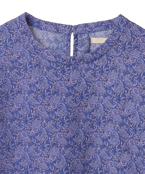 MELROSE claire（メルローズ クレール）の「【ペイズリープリントショルダータックブラウス】（シャツ/ブラウス・レディース・ブラック/ブルー/イエロー・FREE）」の17枚目の写真