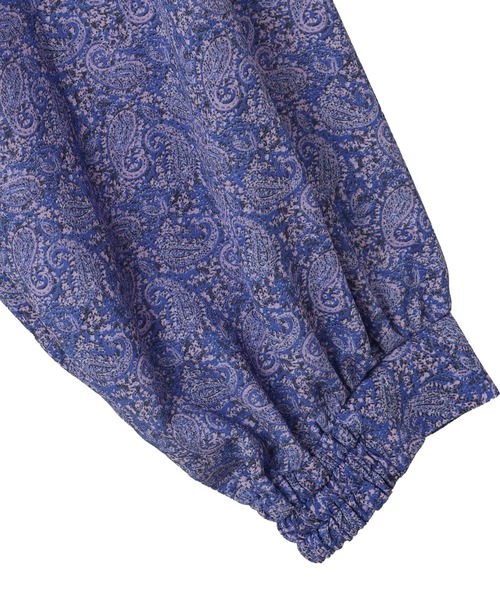 MELROSE claire（メルローズ クレール）の「【ペイズリープリントショルダータックブラウス】（シャツ/ブラウス・レディース・ブラック/ブルー/イエロー・FREE）」の18枚目の写真