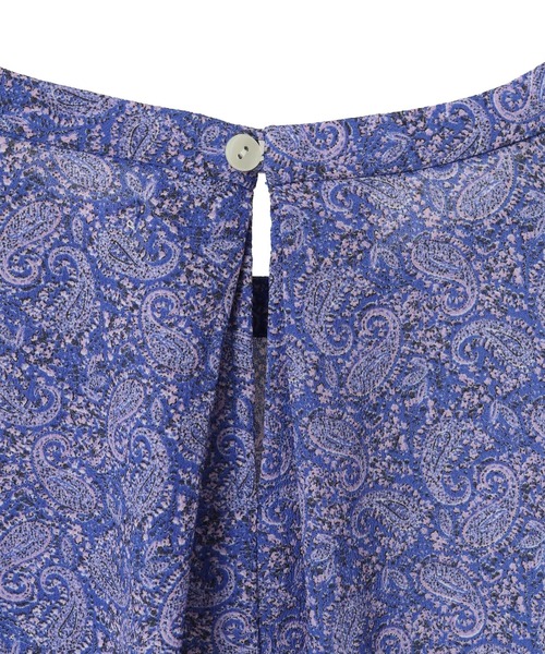 MELROSE claire（メルローズ クレール）の「【ペイズリープリントショルダータックブラウス】（シャツ/ブラウス・レディース・ブラック/ブルー/イエロー・FREE）」の21枚目の写真