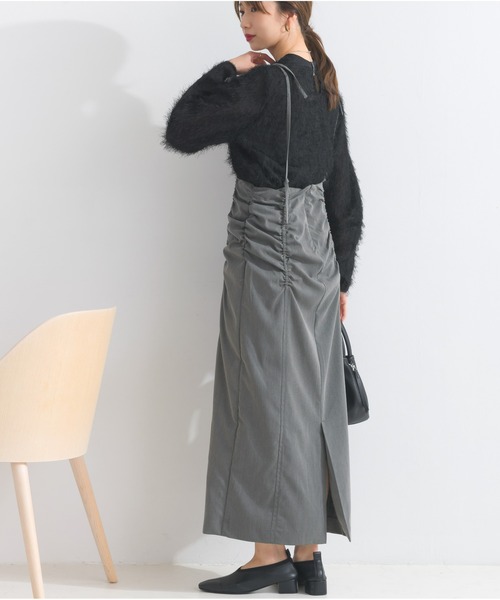 OandI（オーアンドアイ）の「フェザートップスプルオーバー（Tシャツ/カットソー・レディース・アイボリー/グレイッシュベージュ/ブラック・FREE）」の20枚目の写真