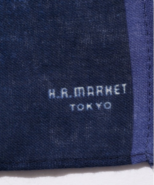 BLUE BLUE（ブルーブルー）の「ブルーデニムバンダナ（バンダナ/スカーフ・メンズ・サックスブルー/ネイビー/レッド・ONE SIZE）」の6枚目の写真