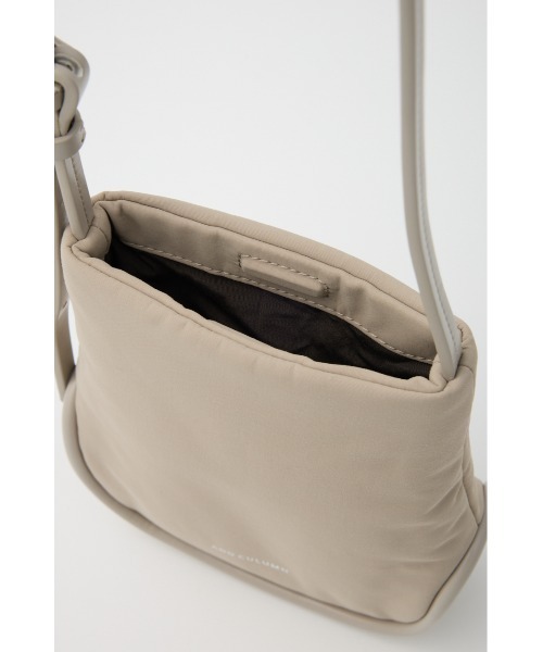 ADD CULUMN（アドカラム）の「ROLLA POCHETTE FABRIC バッグ（ショルダーバッグ・レディース・ブラック/グレイッシュベージュ・FREE）」の15枚目の写真