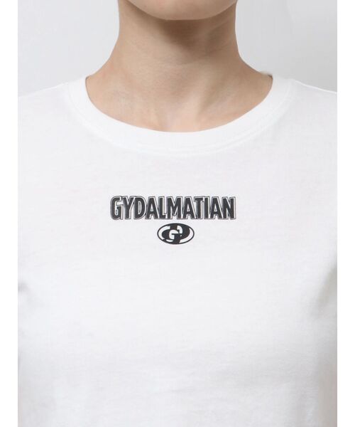 GYDA（ジェイダ）の「Cautions GYDALMATIAN ショートTシャツ（Tシャツ/カットソー・レディース・オフホワイト/ブラック/ピンク/ライム・FREE）」の10枚目の写真