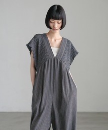 セール】《追加》手洗い可 / No.14フレンチリネンサロペット