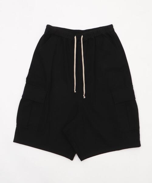 新品 サルエル ハーフパンツ 黒 フリー カーゴポッズショーツ ボトムス 楽天市場】【送料無料】 ハーフパンツ サルエル カーゴパンツ 黒