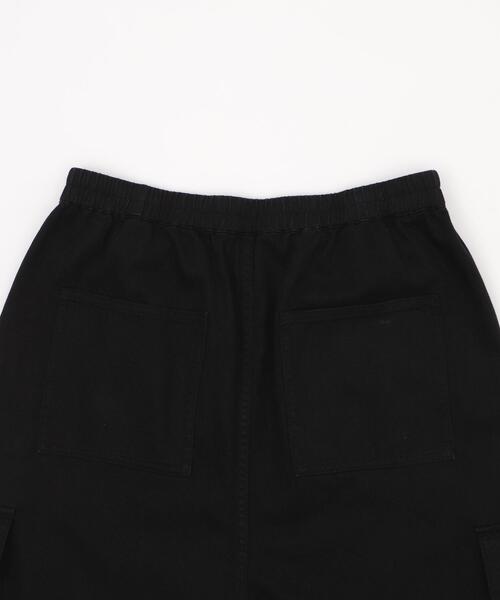 SHORT ROUND（ショートラウンド）の「SHORT ROUND/サルエルカーゴショーツ（カーゴパンツ・メンズ・ブラック・MEDIUM/LARGE）」の20枚目の写真