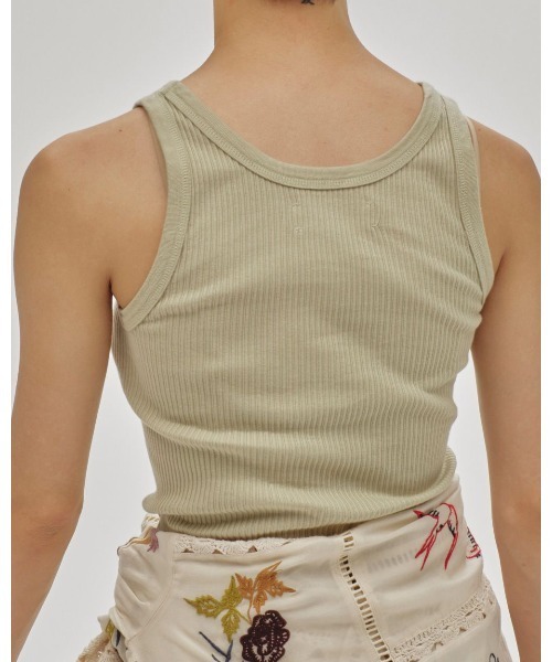 TODAYFUL（トゥデイフル）の「TODAYFUL Seamless Rib Tanktop 12510607（タンクトップ・レディース・ホワイト/グレー/ネイビー/ベージュ/グリーン・FREE）」の18枚目の写真
