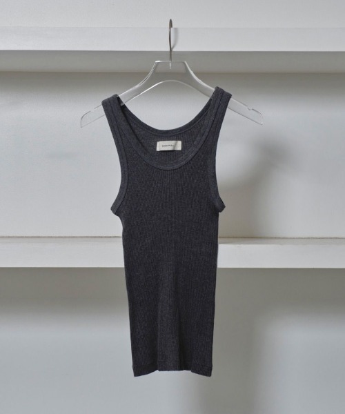 TODAYFUL（トゥデイフル）の「TODAYFUL Seamless Rib Tanktop 12510607（タンクトップ・レディース・ホワイト/グレー/ネイビー/ベージュ/グリーン・FREE）」の11枚目の写真