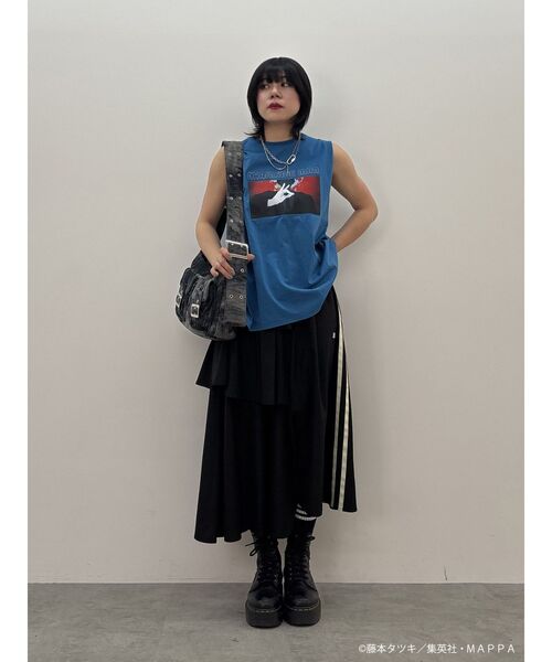tシャツ 「TVアニメ「チェンソーマン」」ノースリーブBIGTシャツ レディース TVアニメ『チェンソーマン』】ノースリーブBIGTシャツ（Tシャツ