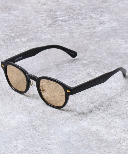 GLOSTER（グロスター）の「【GLOSTER/グロスター】ウェリントン セルフレーム カラーレンズ サングラス（サングラス・メンズ・ロイヤルブルー/ホワイト系その他6/チャコールグレー/ブラウン系その他/ベージュ/オフホワイト・FREE）」の5枚目の写真