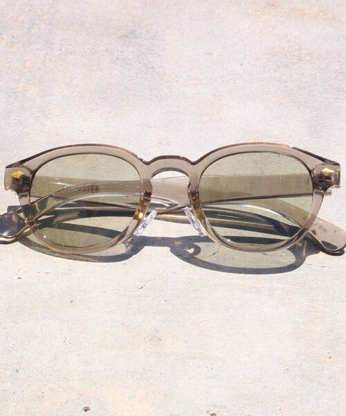 GLOSTER（グロスター）の「【GLOSTER/グロスター】ウェリントン セルフレーム カラーレンズ サングラス（サングラス・メンズ・ロイヤルブルー/ホワイト系その他6/チャコールグレー/ブラウン系その他/ベージュ/オフホワイト・FREE）」の20枚目の写真