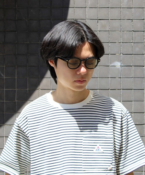 GLOSTER（グロスター）の「【GLOSTER/グロスター】ウェリントン セルフレーム カラーレンズ サングラス（サングラス・メンズ・ロイヤルブルー/ホワイト系その他6/チャコールグレー/ブラウン系その他/ベージュ/オフホワイト・FREE）」の19枚目の写真