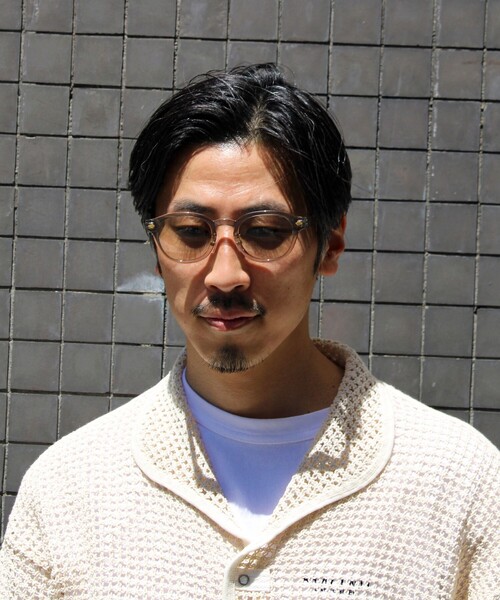 GLOSTER（グロスター）の「【GLOSTER/グロスター】ウェリントン セルフレーム カラーレンズ サングラス（サングラス・メンズ・ロイヤルブルー/ホワイト系その他6/チャコールグレー/ブラウン系その他/ベージュ/オフホワイト・FREE）」の9枚目の写真