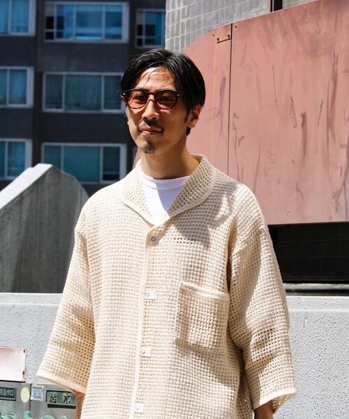 GLOSTER（グロスター）の「【GLOSTER/グロスター】ウェリントン セルフレーム カラーレンズ サングラス（サングラス・メンズ・ロイヤルブルー/ホワイト系その他6/チャコールグレー/ブラウン系その他/ベージュ/オフホワイト・FREE）」の13枚目の写真