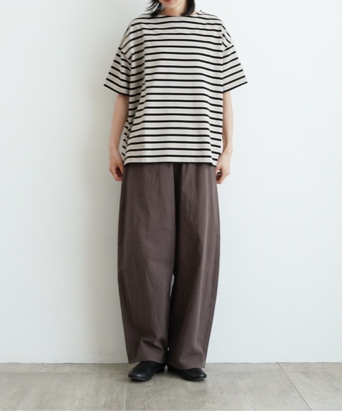 TANDEY 休日と詩　パンツ　ベージュ 新品タグ付き tandey 休日と詩 べーシックワイドパンツ ベージュ