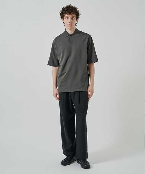 marka/MARKAWARE】ONE BUTTON POLO S/S TEE（ポロシャツ