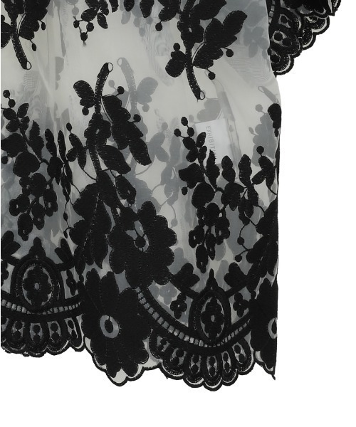 CLANE/クラネ】SHEER FROWER LACE SHIRT/シアーフラワーレースシャツ