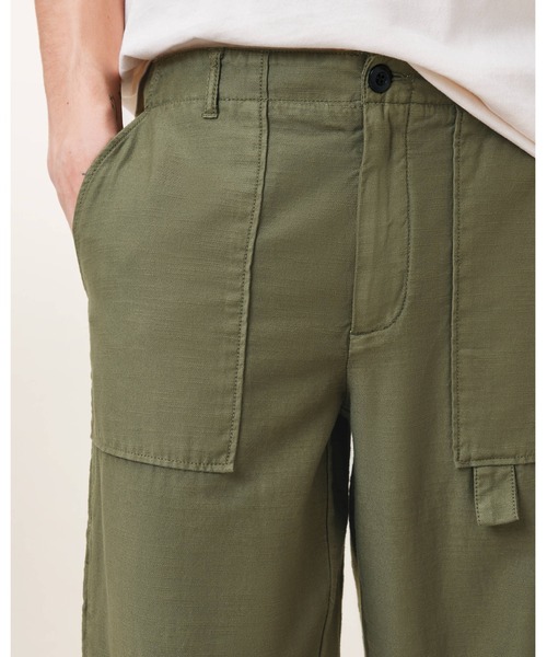 ALLSAINTS(オールセインツ)の「TALBOT STRAIGHT LEG TROUSERS | TALBOT ストレート レッグ トラウザー(その他パンツ・メンズ・グリーン系その他・30/31/32/33/28)」の3枚目の写真