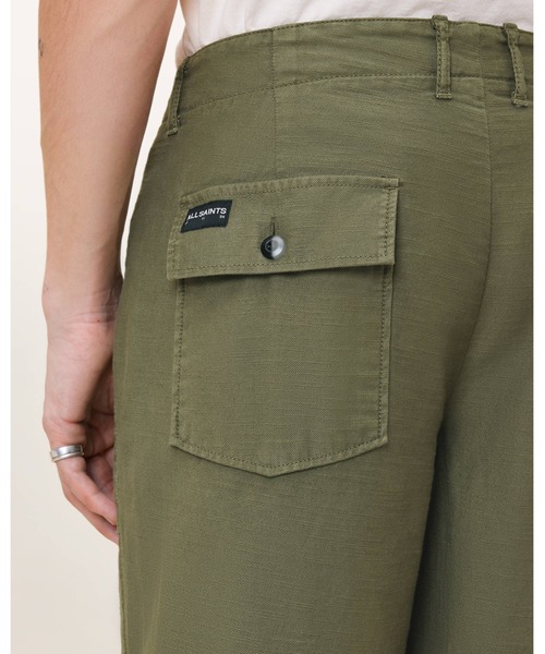 ALLSAINTS(オールセインツ)の「TALBOT STRAIGHT LEG TROUSERS | TALBOT ストレート レッグ トラウザー(その他パンツ・メンズ・グリーン系その他・30/31/32/33/28)」の5枚目の写真