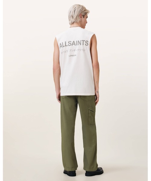 ALLSAINTS(オールセインツ)の「TALBOT STRAIGHT LEG TROUSERS | TALBOT ストレート レッグ トラウザー(その他パンツ・メンズ・グリーン系その他・30/31/32/33/28)」の7枚目の写真