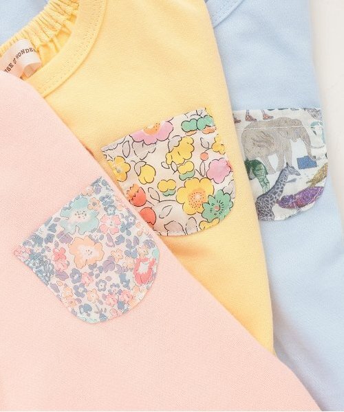 sense of wonder（センスオブワンダー）の「接触冷感ボディスーツ（ロンパース・キッズ・ピンク/ブルー/クリーム・70-80cm）」の6枚目の写真