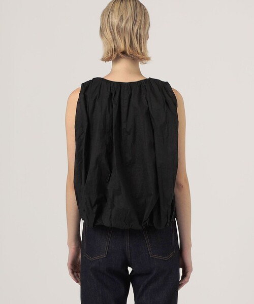 NE QUITTEZ PAS!（ヌキテパ）の「ne Quittez pas COTTON ORGANZA ノースリーブブラウス（シャツ/ブラウス・レディース・ホワイト/ブラック・FREE）」の6枚目の写真