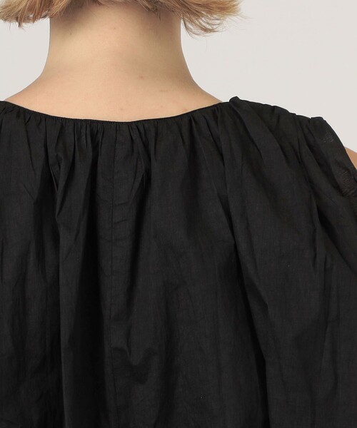 ブラウス シャツ ne Quittez pas COTTON ORGANZA ノースリーブブラウス レディース ne Quittez pas ヌキテパ ブラウス COTTON ORGANZA BALLOON TOP