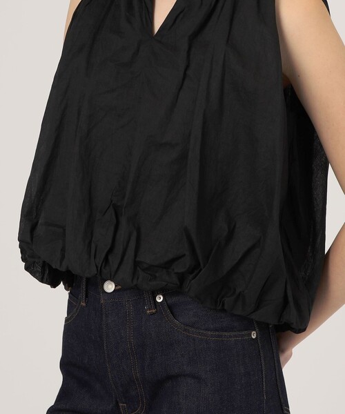 ブラウス シャツ ne Quittez pas COTTON ORGANZA ノースリーブブラウス レディース ne Quittez pas COTTON ORGANZA ノースリーブブラウス