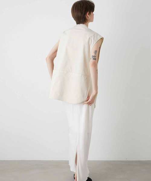 LA PEAU DE GEM】TECH Padded Vest