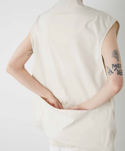 LA PEAU DE GEM】teck vest/テックベスト（ベスト）｜LA PEAU DE