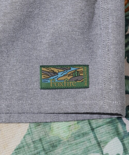 Foxfire(フォックスファイヤー)の「Foxfire/フォックスファイヤー 別注 オックスフォード フィッシングポケット クロップドショートスリーブシャツ/ショート丈(シャツ/ブラウス・メンズ・グレー/サックスブルー/その他13・MEDIUM/LARGE)」の10枚目の写真