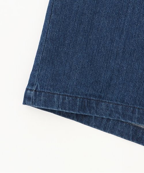 LUKU nari（ルクナーリ）の「デニムショートパンツ（デニムパンツ・レディース・キナリ/サックスブルー/ブルー・F）」の7枚目の写真