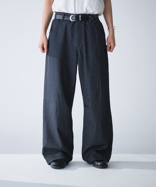 ciatreダークグレー ストレートデニムパンツ ciatreダークグレー ストレートデニムパンツ ciatre wide