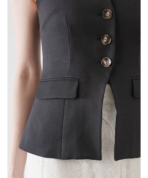 SNIDEL（スナイデル）の「ジレトップス（ベスト）」 - WEAR