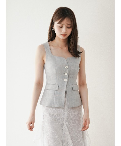SNIDEL（スナイデル）の「ジレトップス（ベスト）」 - WEAR