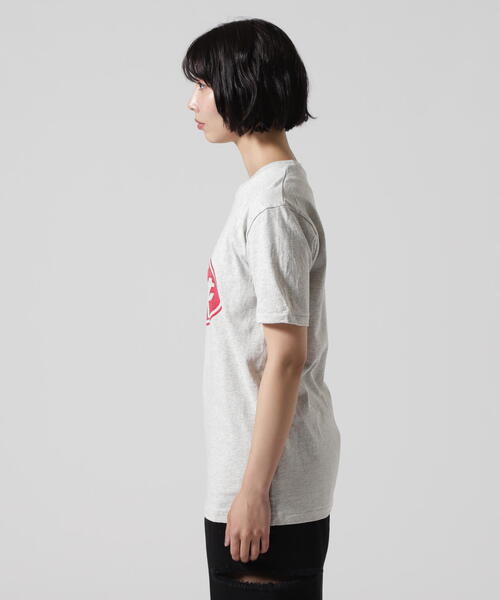 MIXTA（ミクスタ）の「MIXTA/ミクスタ CREW NECK KITTY KAT　Ｔシャツ（Tシャツ/カットソー・レディース・グレー・S）」の6枚目の写真