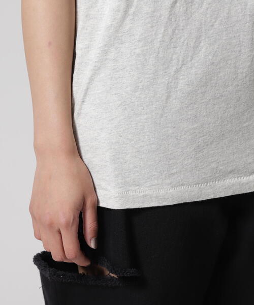 MIXTA（ミクスタ）の「MIXTA/ミクスタ CREW NECK KITTY KAT　Ｔシャツ（Tシャツ/カットソー・レディース・グレー・S）」の10枚目の写真