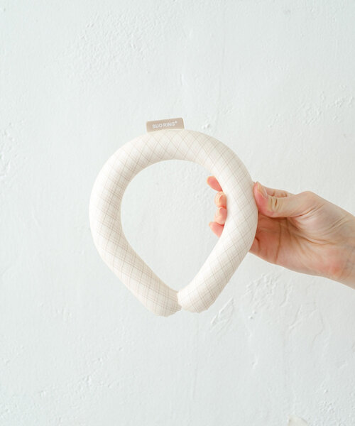 BIRTHDAY BAR（バースデイバー）の「【SUO】 RING Plus  18°ICE Mサイズ　クールリング（アウトドアグッズ・レディース・ピンクベージュ/ブルー/ホワイト/ピンク・0）」の12枚目の写真