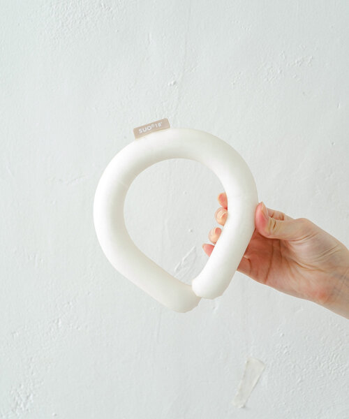 BIRTHDAY BAR（バースデイバー）の「【SUO】 RING Plus  18°ICE Mサイズ　クールリング（アウトドアグッズ・レディース・ピンクベージュ/ブルー/ホワイト/ピンク・0）」の13枚目の写真