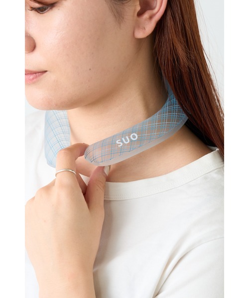 BIRTHDAY BAR（バースデイバー）の「【SUO】 RING Plus  18°ICE Mサイズ　クールリング（アウトドアグッズ・レディース・ピンクベージュ/ブルー/ホワイト/ピンク・0）」の2枚目の写真